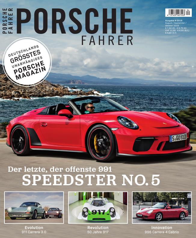 Журнал Porsche Fahrer №4 2019